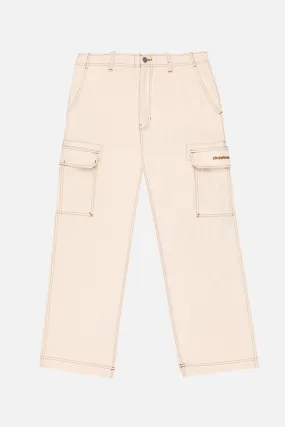 Canvas Cargo Pant - Natural