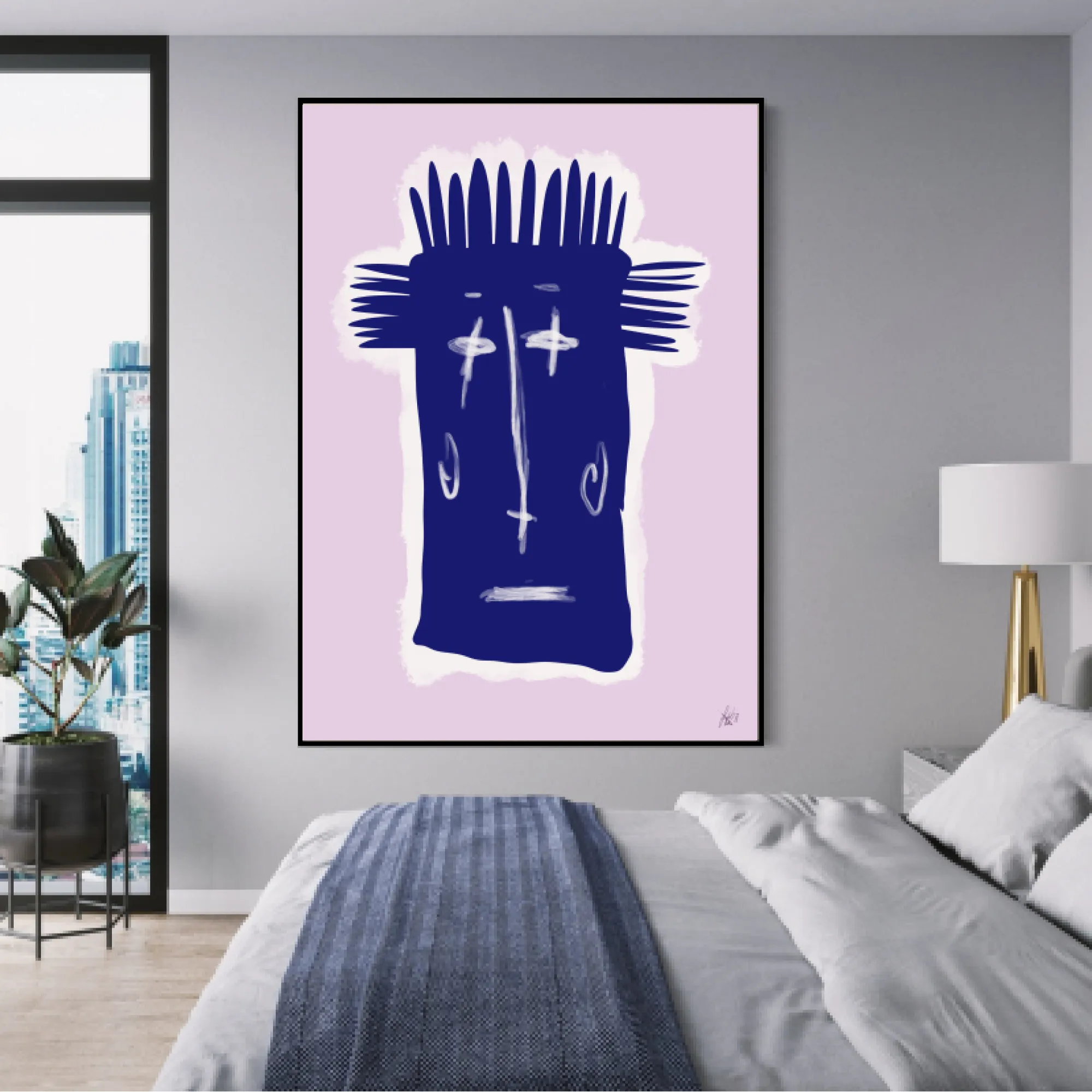 Canvas Print: "Totem"