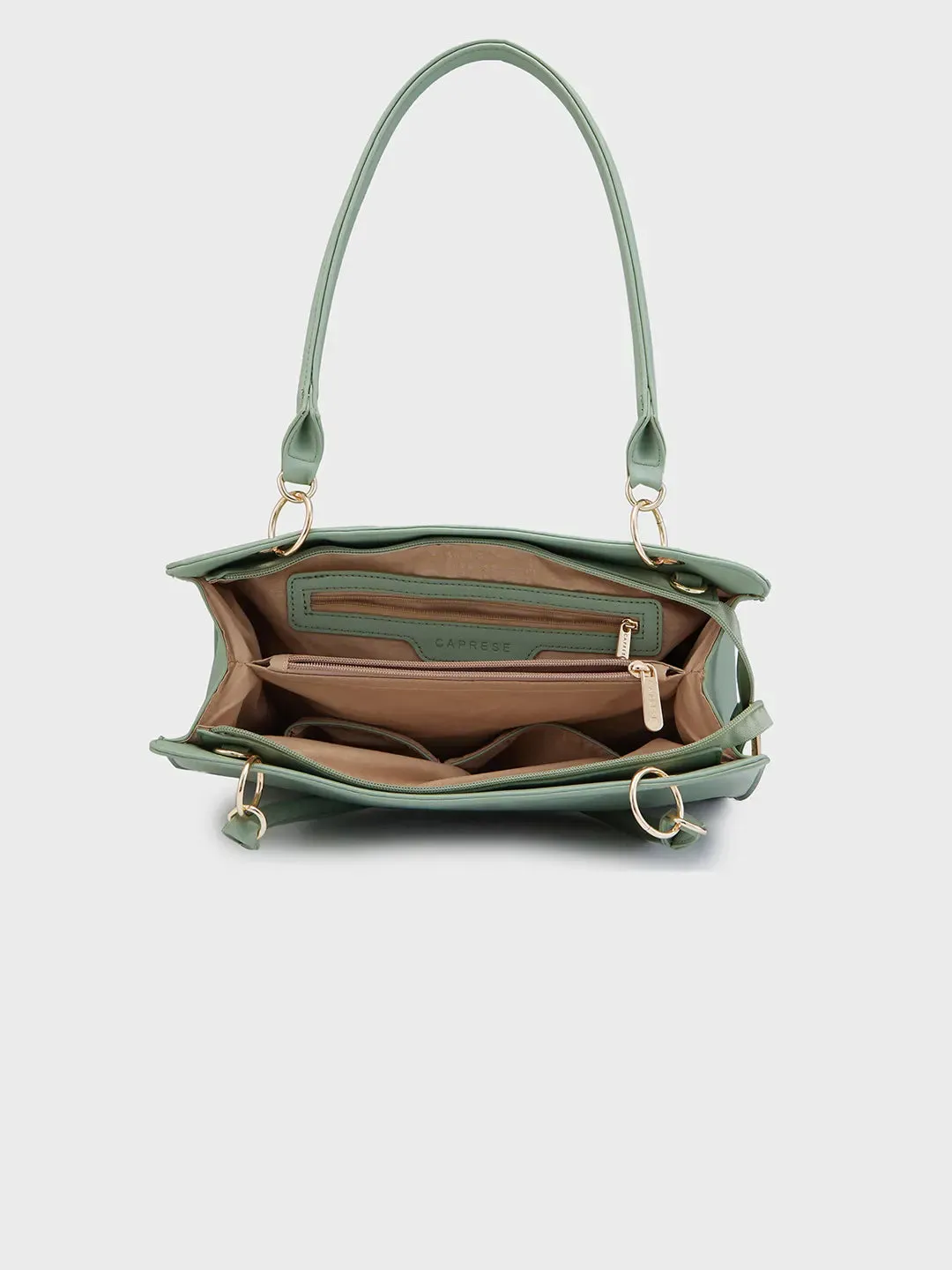 Caprese Capri Satchel Large Mint