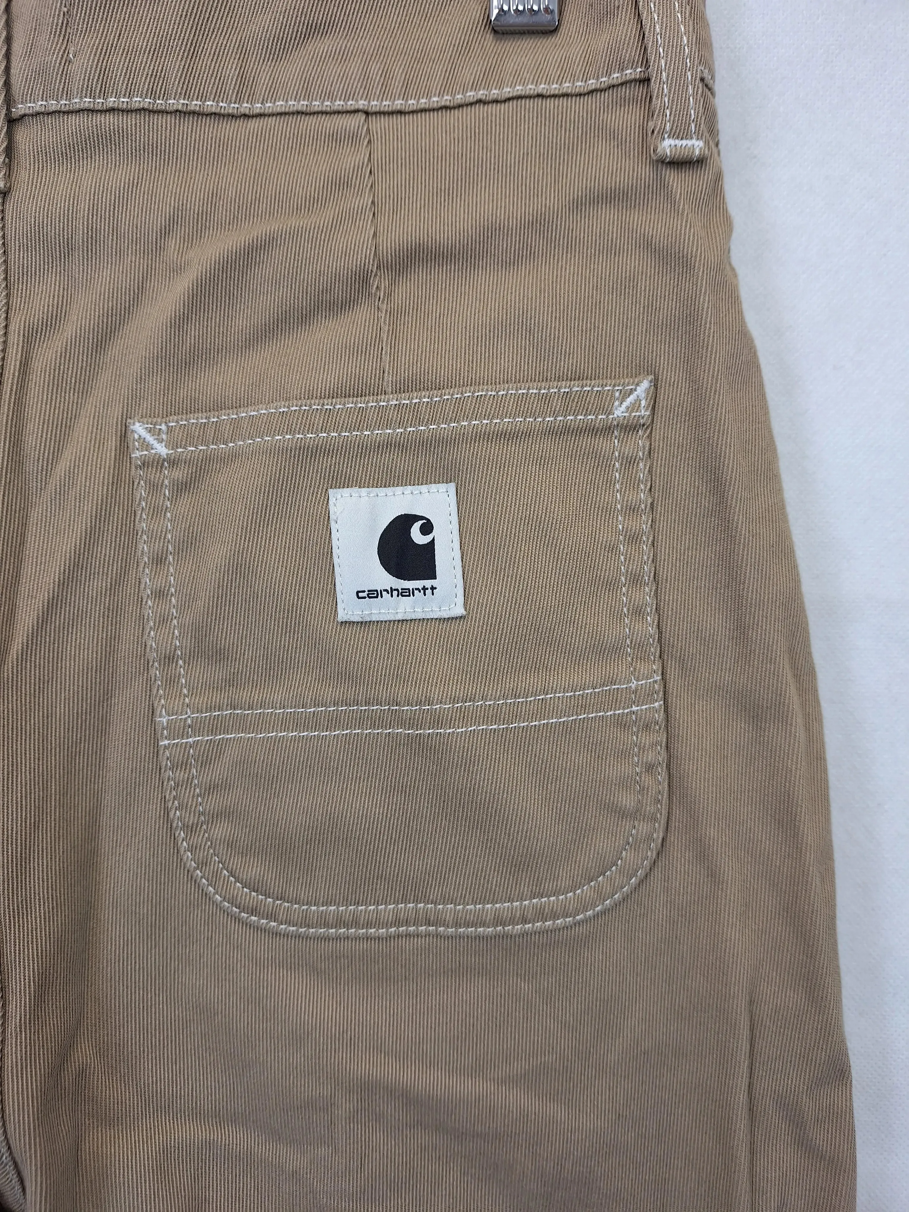 Carhartt Camel Armanda Relaxed Straight Pants Size 8