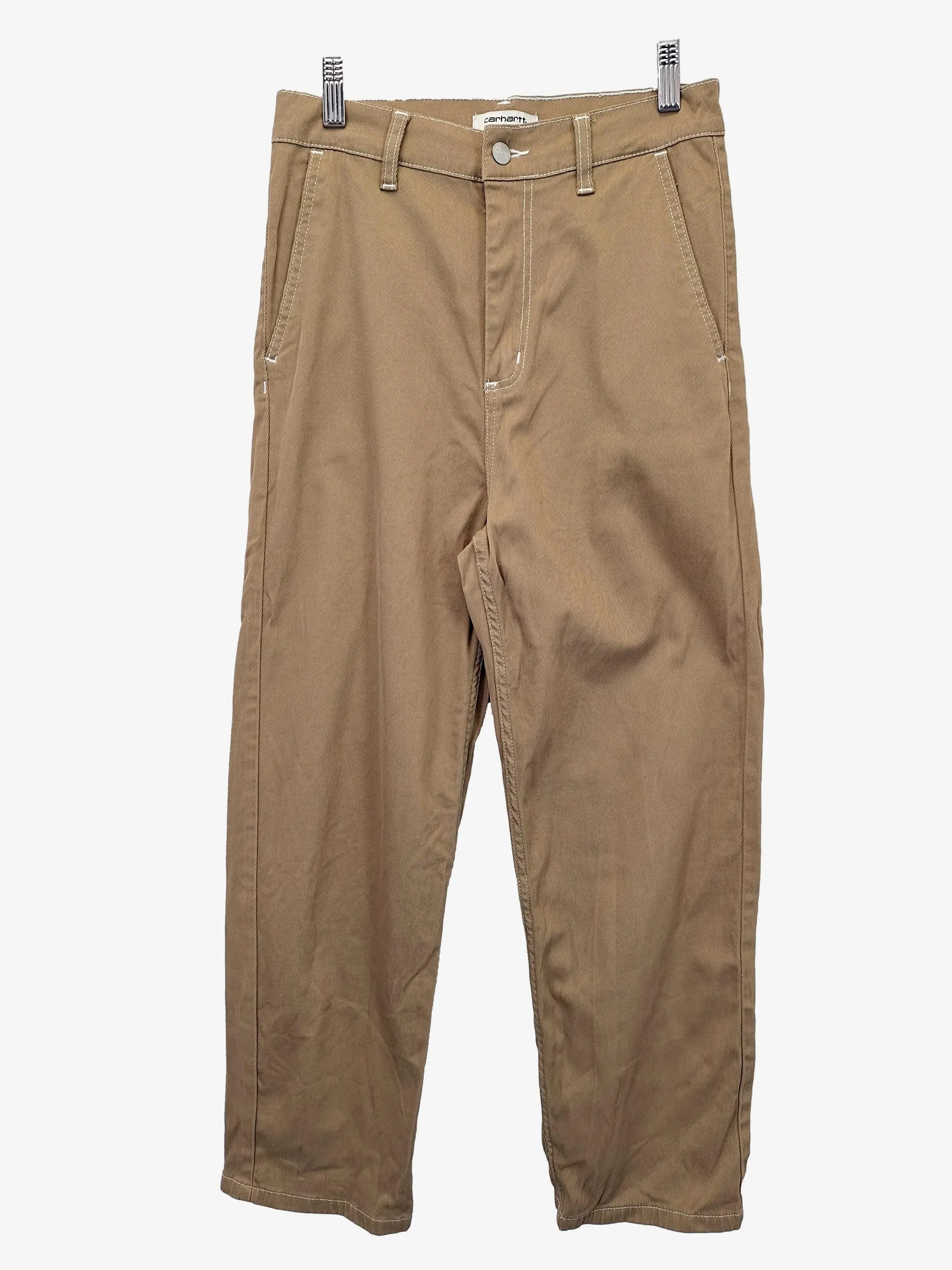 Carhartt Camel Armanda Relaxed Straight Pants Size 8