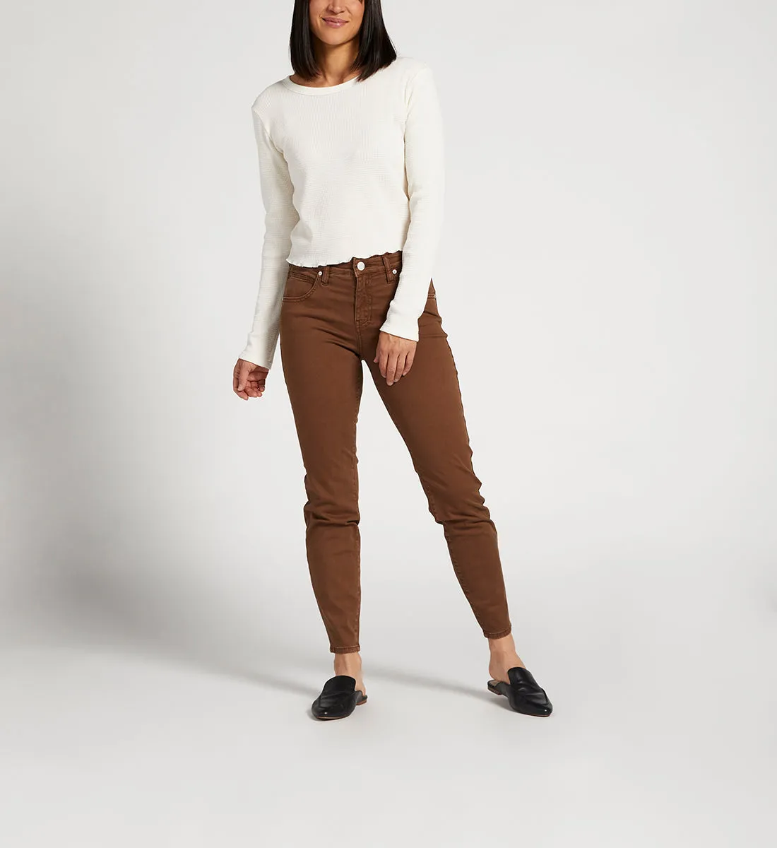 Cecilia Mid Rise Skinny Jeans