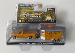 Claiborne Farm Limited Edition Die-Cast 1984 Chevrolet Silverado & Horse Trailer