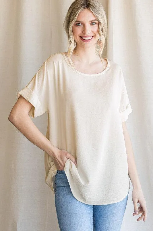 Classic Cuff Sleeve Top