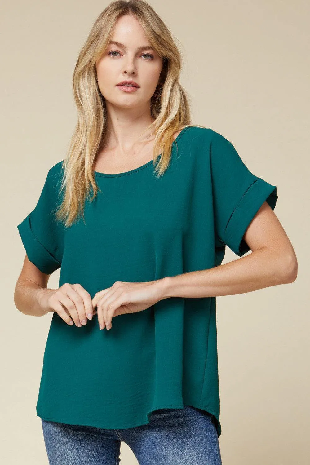 Classic Cuff Sleeve Top