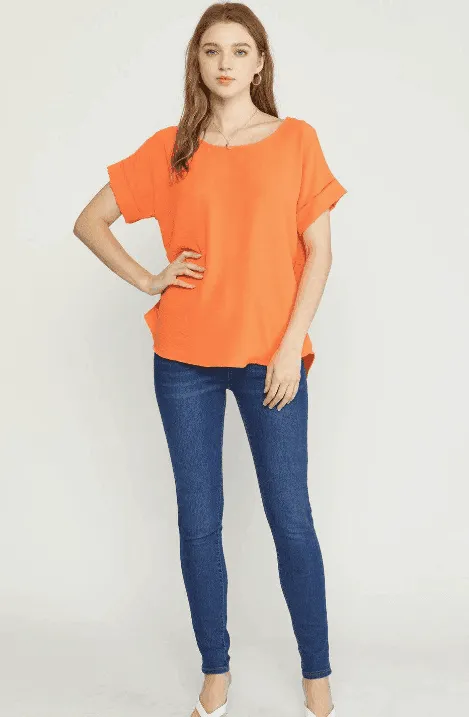 Classic Cuff Sleeve Top