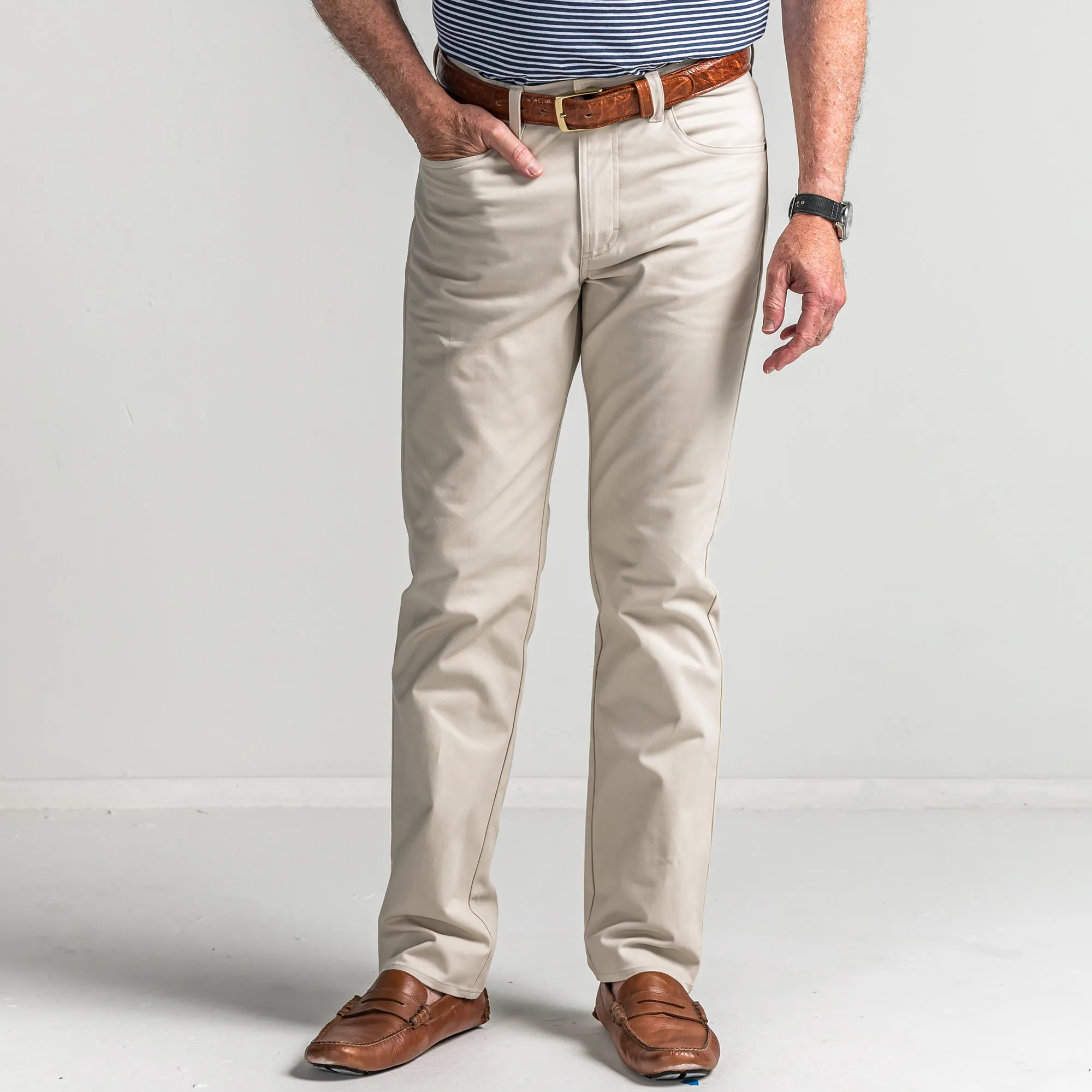 Classic Five Pocket Pant Stone