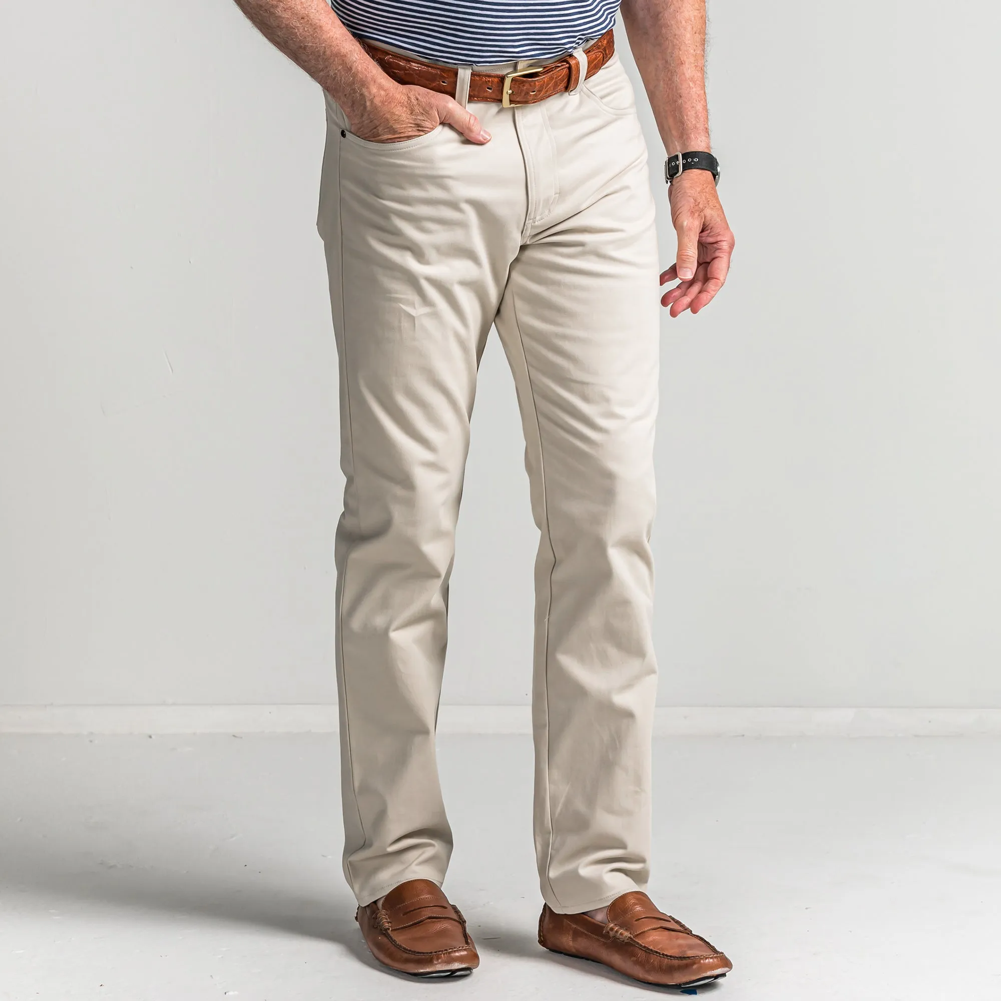 Classic Five Pocket Pant Stone