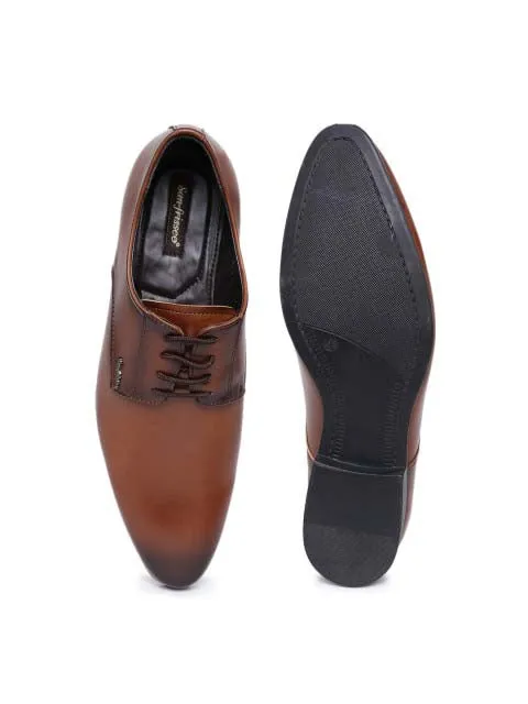 Cognac Derby Lace-up Formals