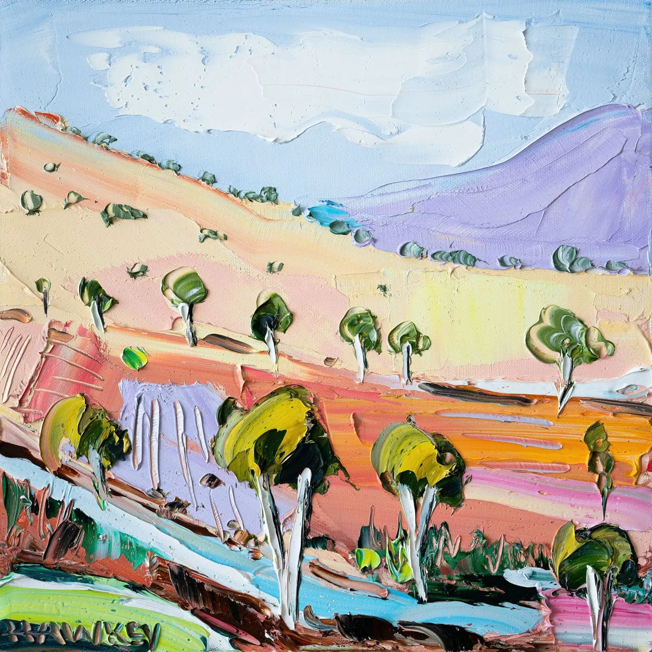 Colourful Slopes - Limited Edition Print