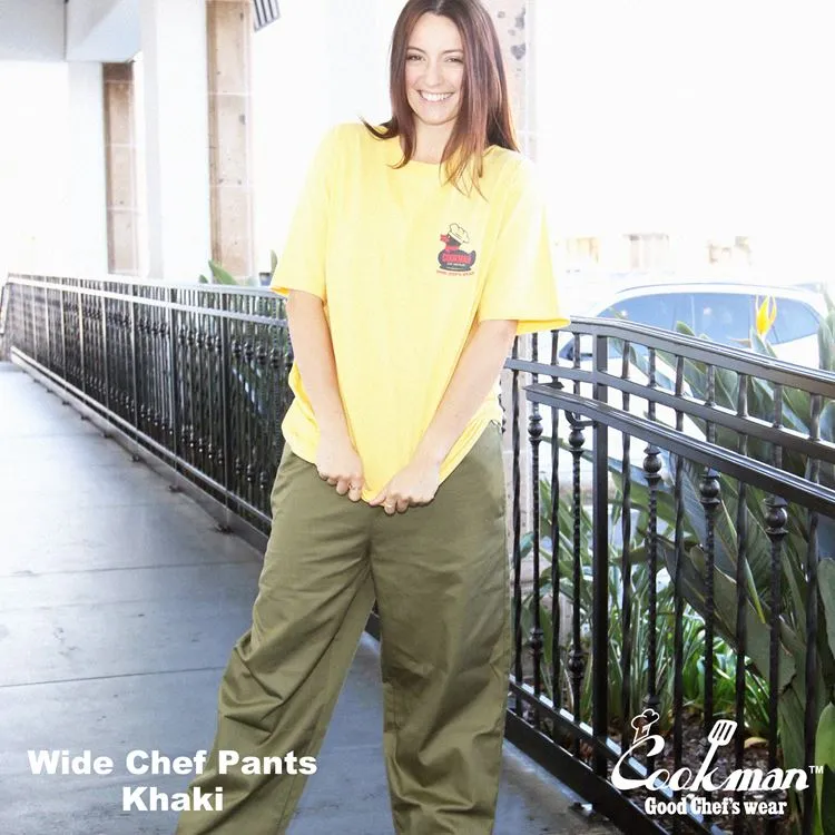 Cookman Wide Chef Pants - Olive