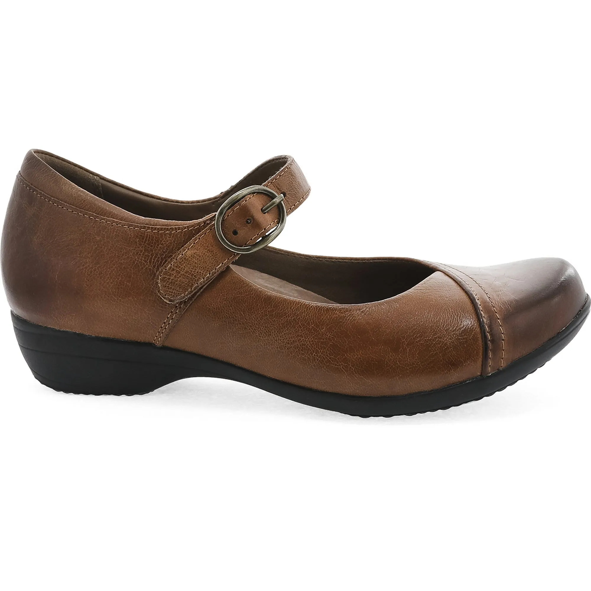 DANSKO Fawna Mary Jane in Burnished Calf Leather