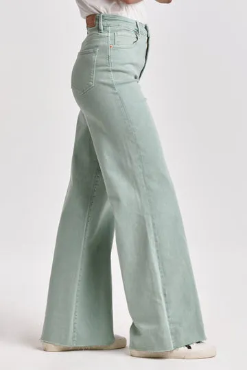 Dear John Fiona Wide Leg Jeans- Fresh Mint