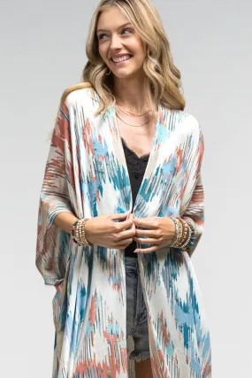 Diamond Pattern Kimono