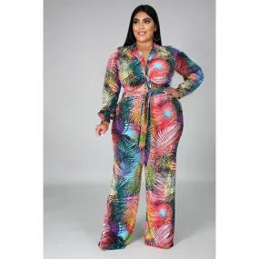 Diva Multi Print Pant Set