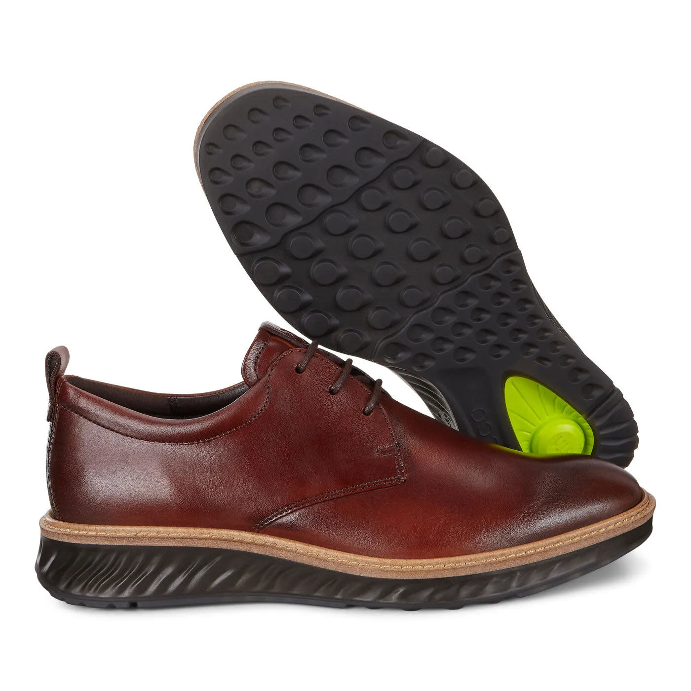 Ecco ST.1 Hybrid Derby Cognac