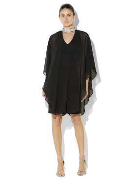 Elke Black Cocktail Dress