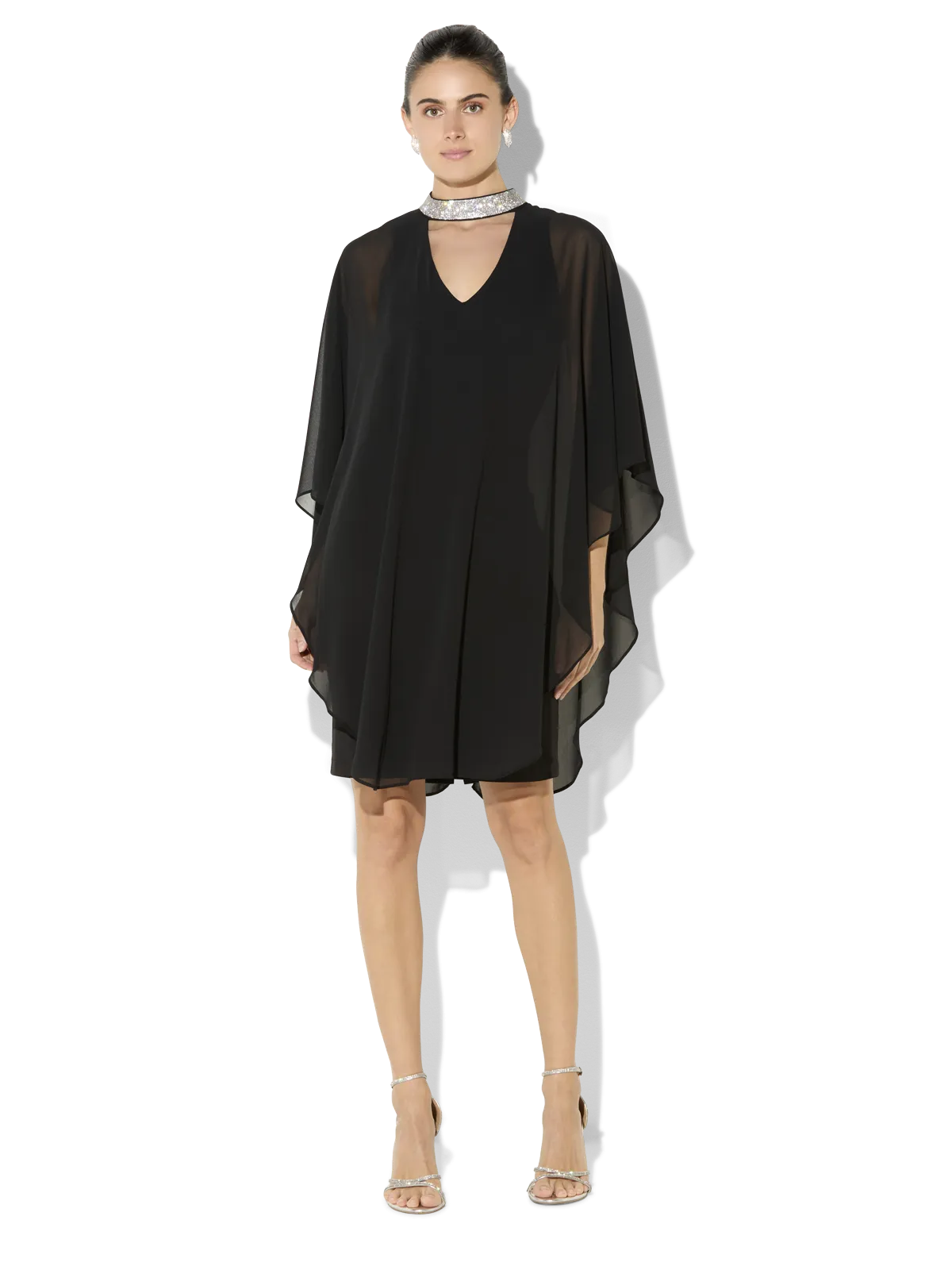 Elke Black Cocktail Dress