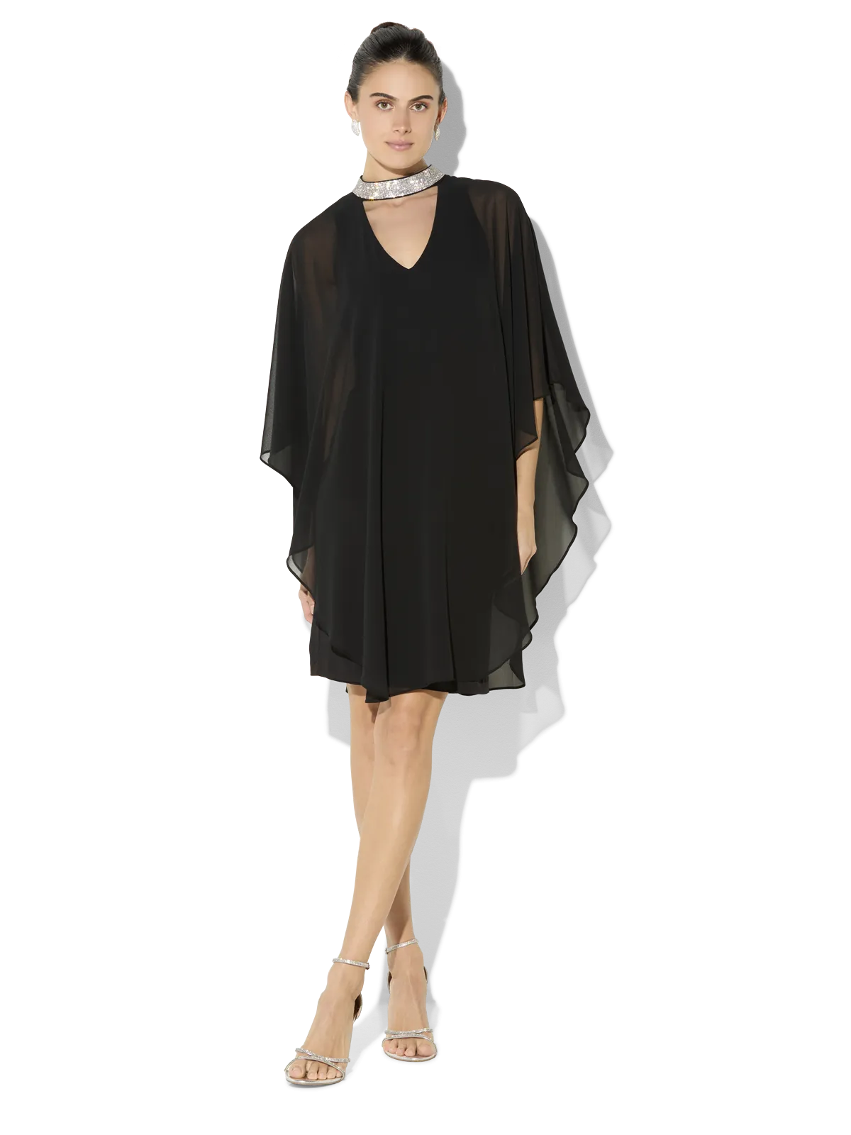 Elke Black Cocktail Dress