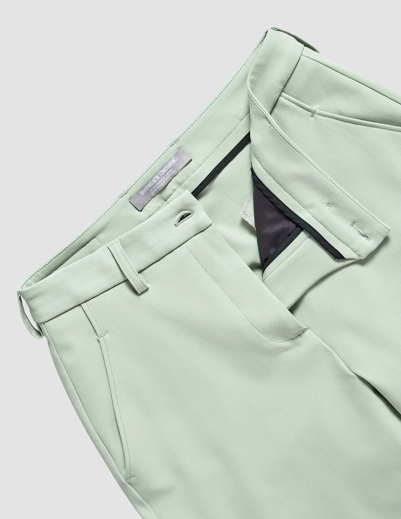 Essential Pants Straight Fennel