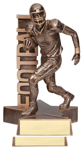 Football 6" Billboard Series Resin