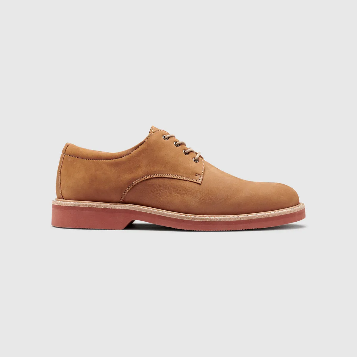 G.H. BASS PASADENA DERBY TAN SUEDE