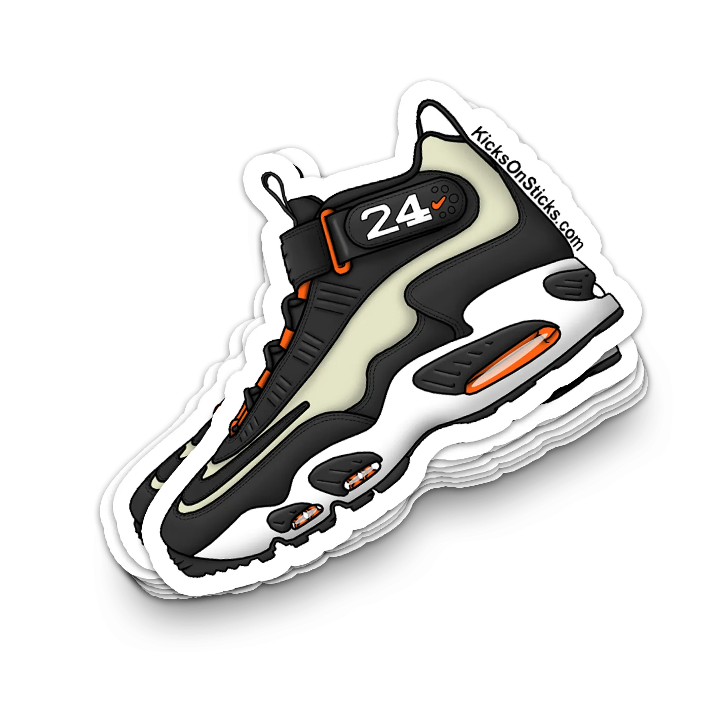 Griffey Max "SF Giants" Sneaker Sticker