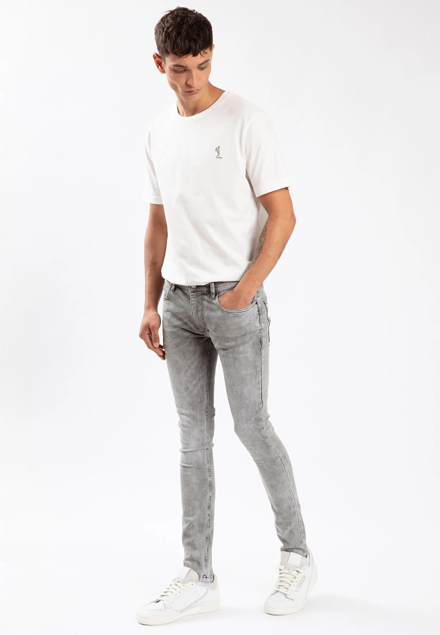 HERO JEANS GREY VEINS