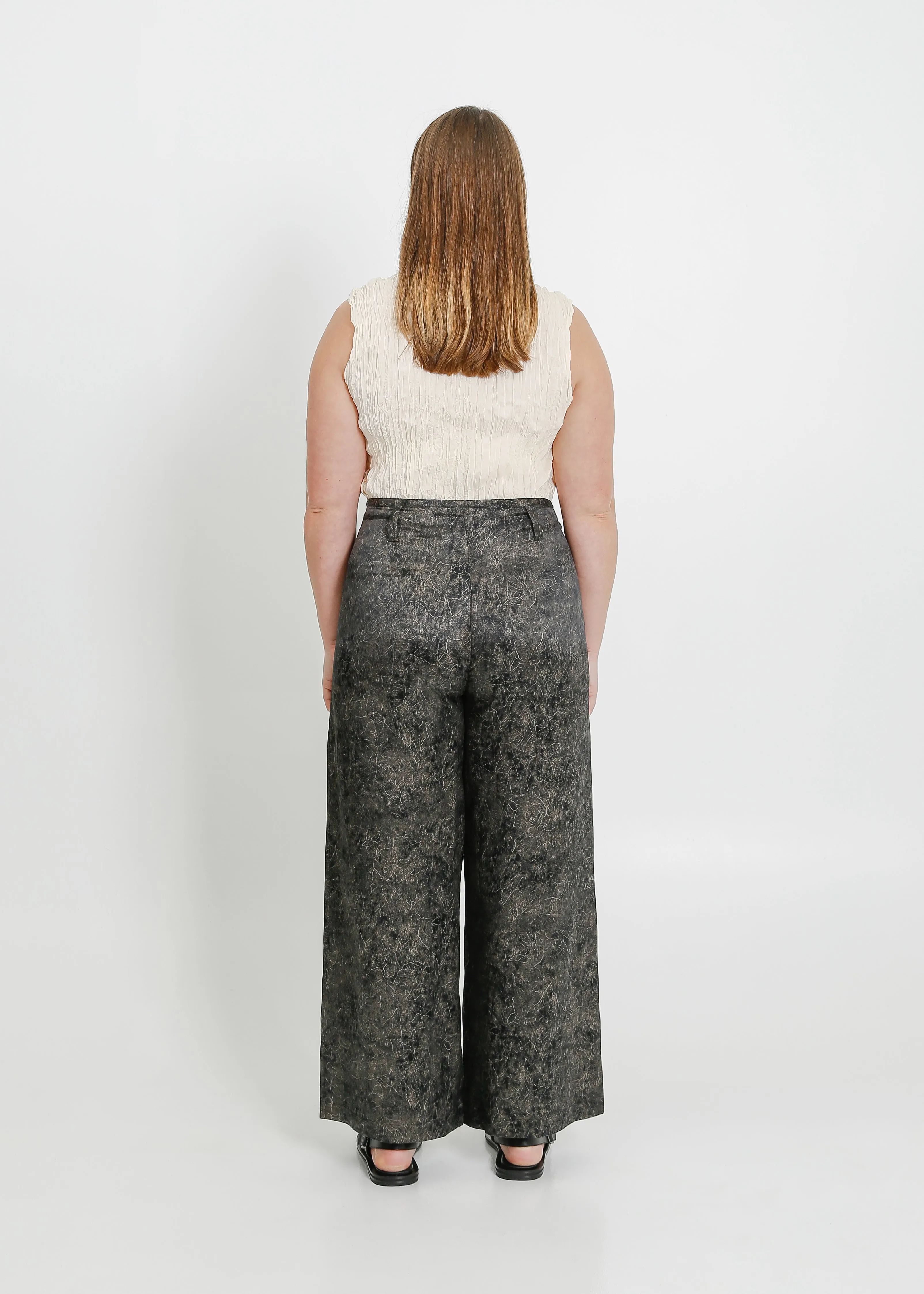 IVY PANT / BLACK-BONE