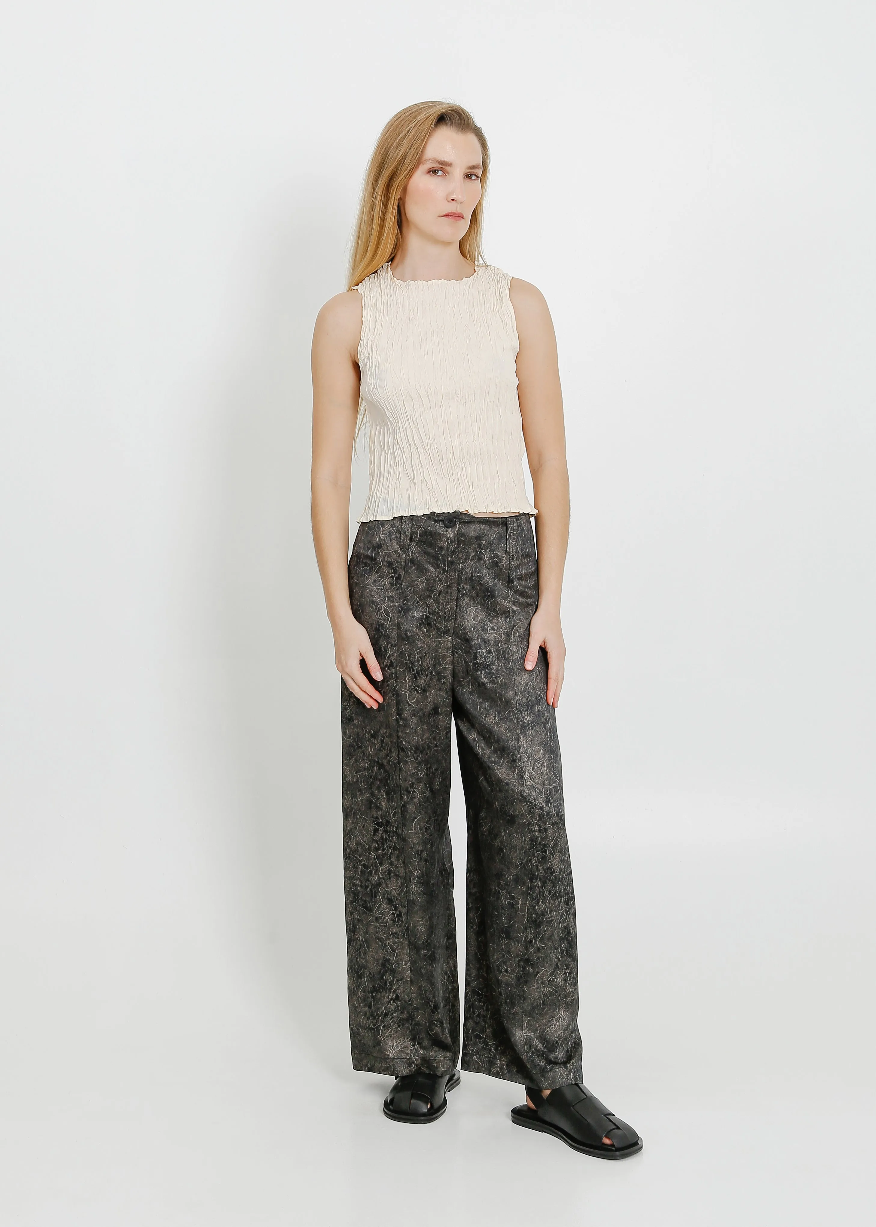 IVY PANT / BLACK-BONE