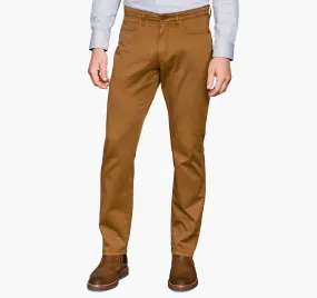 Johnston & Murphy Five Pocket Pant Camel