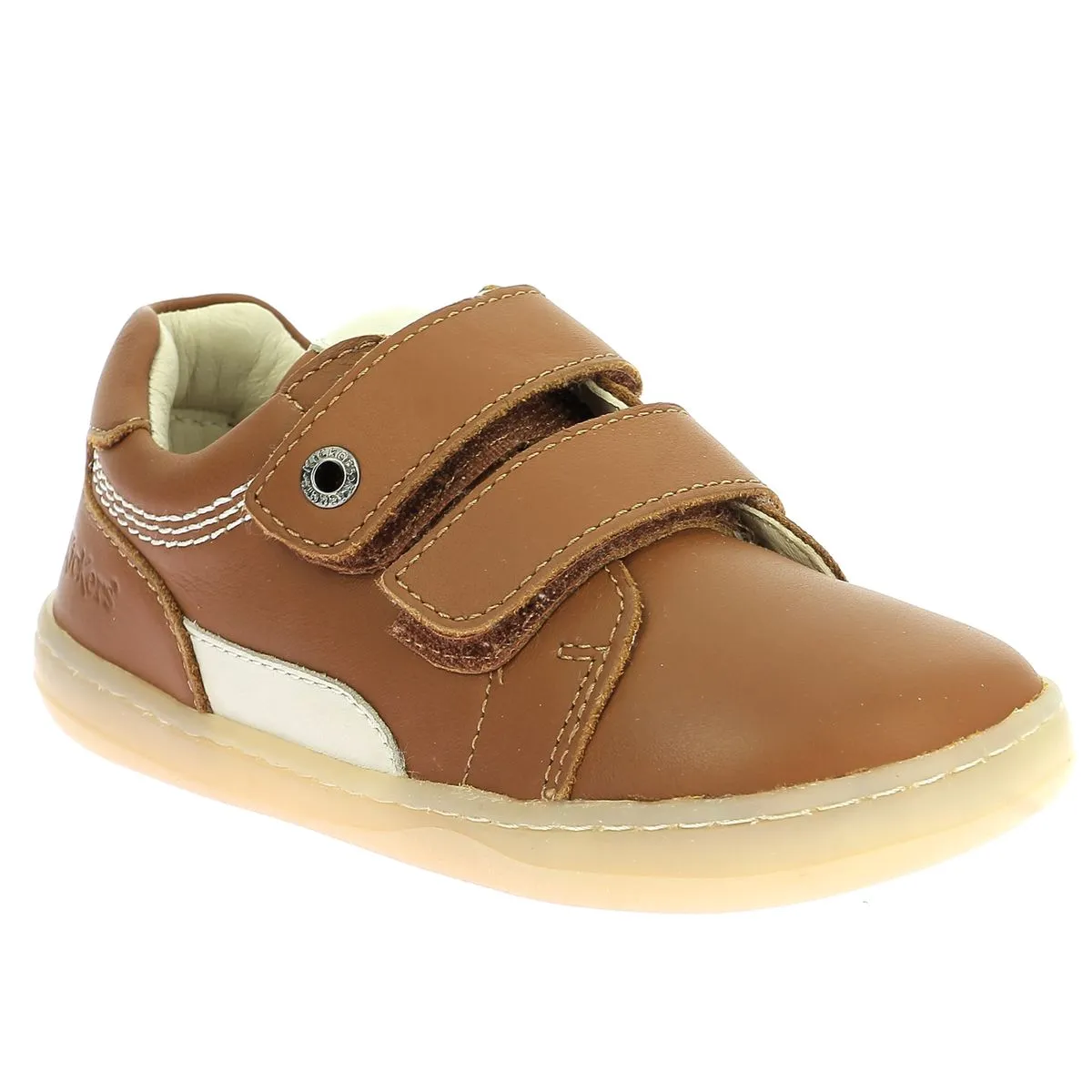 Kickers Barefoot Kickboost Sneakers Camel