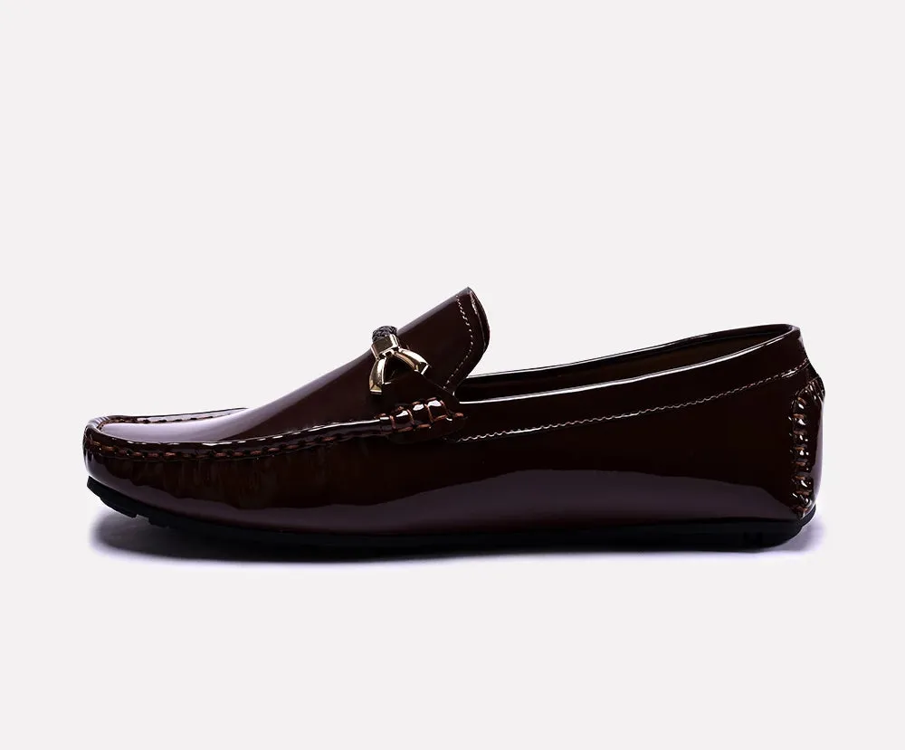 Larry Brown Glossy Loafers 0130794