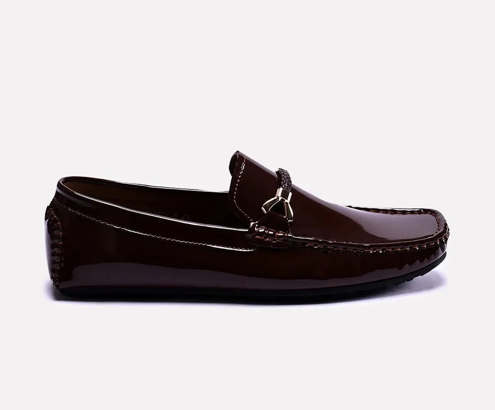 Larry Brown Glossy Loafers 0130794