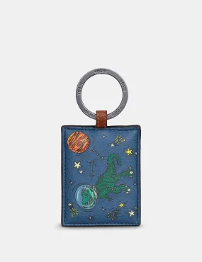 Lost in Space Leather Keyring