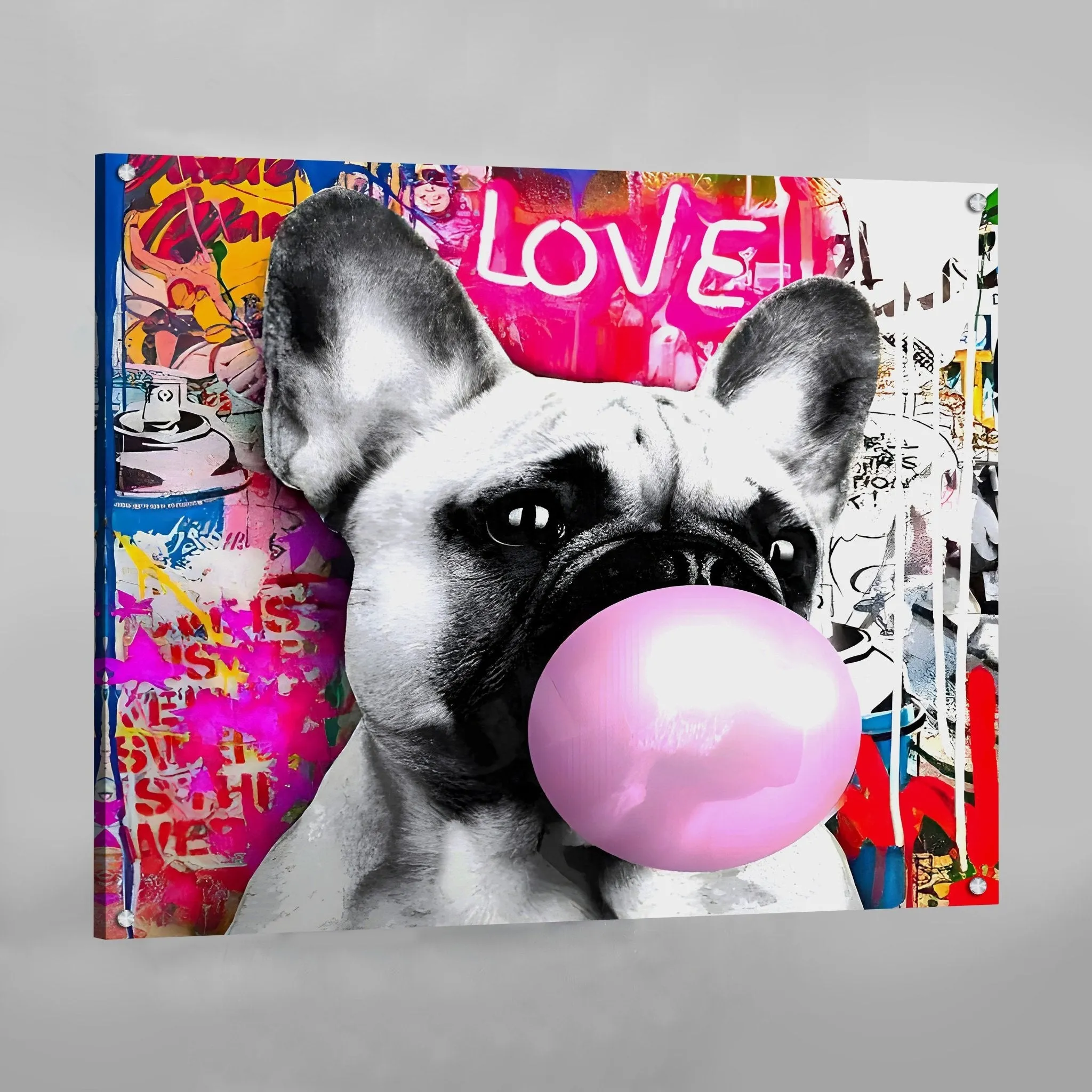 Love Pop Art Canvas