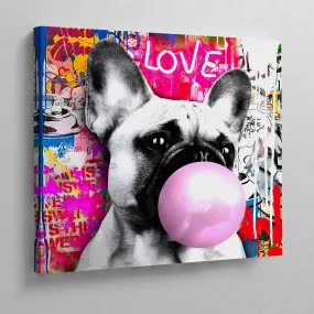 Love Pop Art Canvas