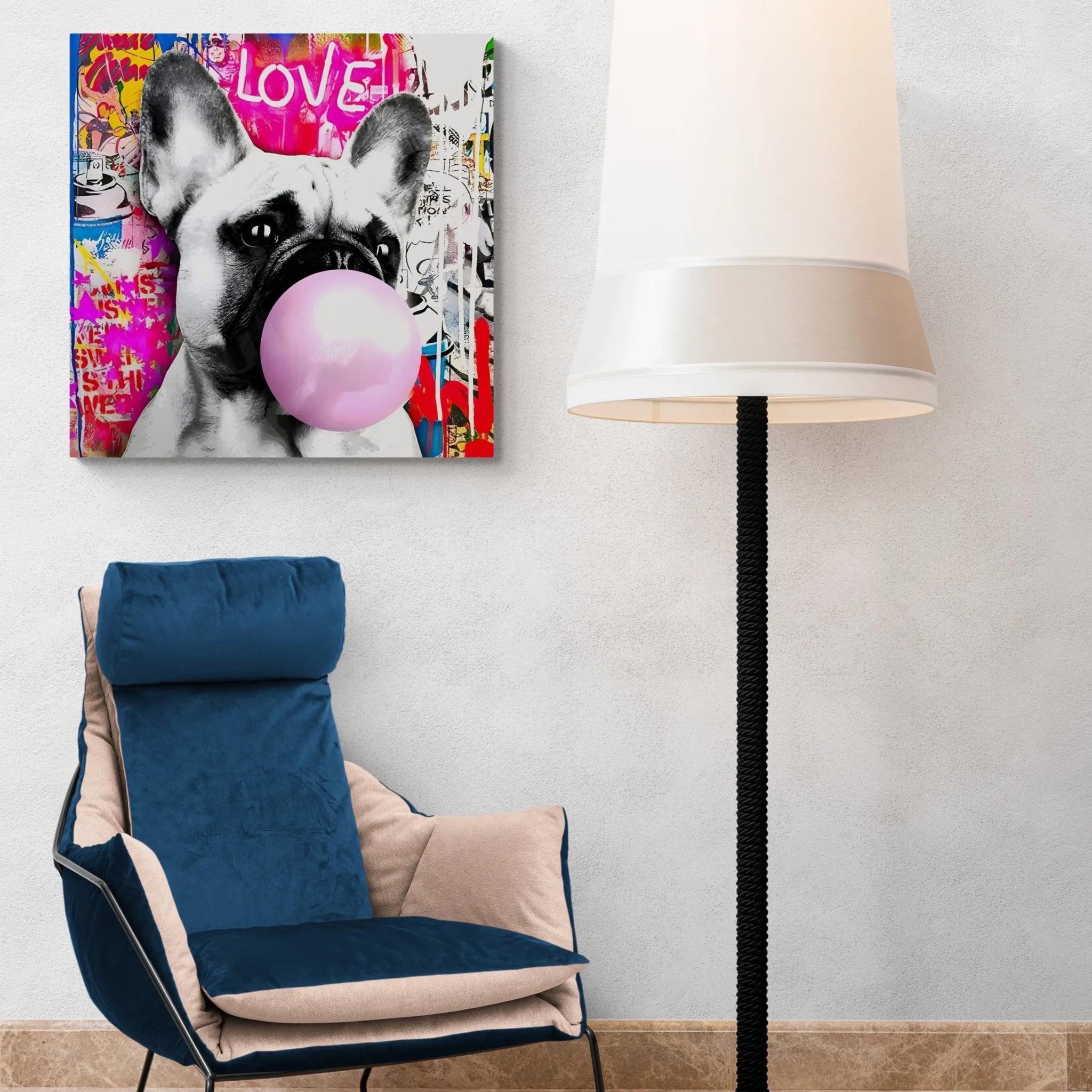 Love Pop Art Canvas