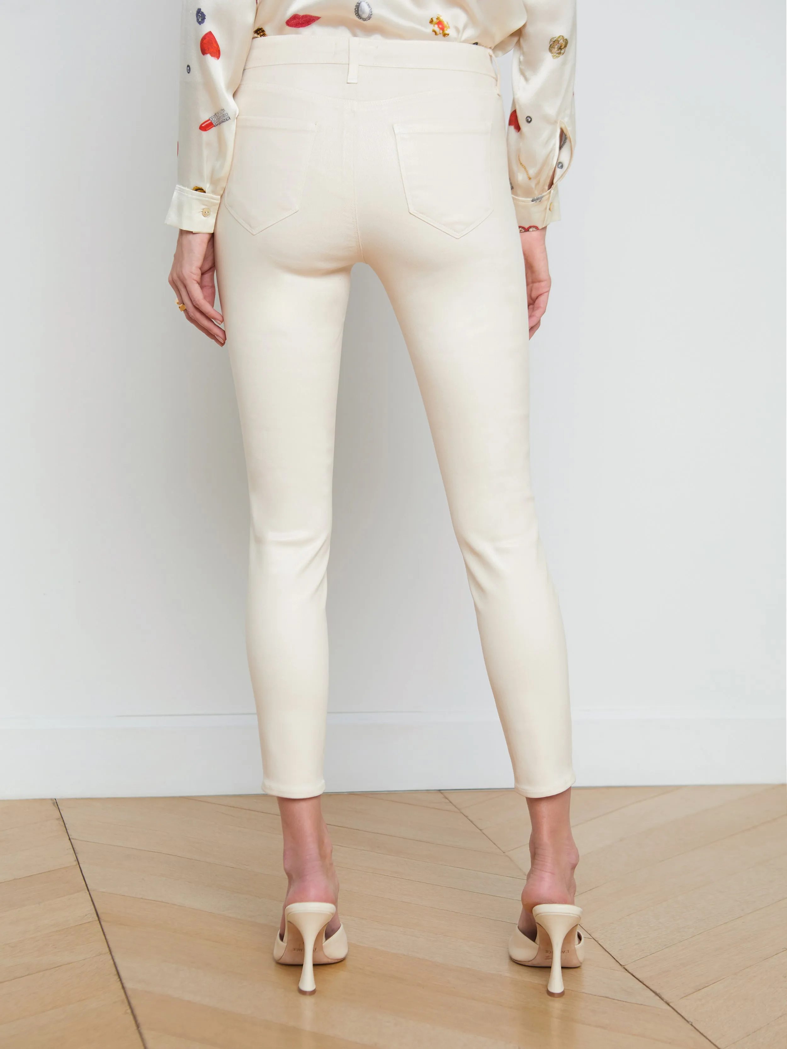 Margot Coated Skinny Jean