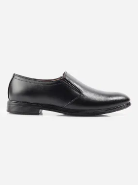 Men's Black Round Toe Slip On Formal (IX1075)