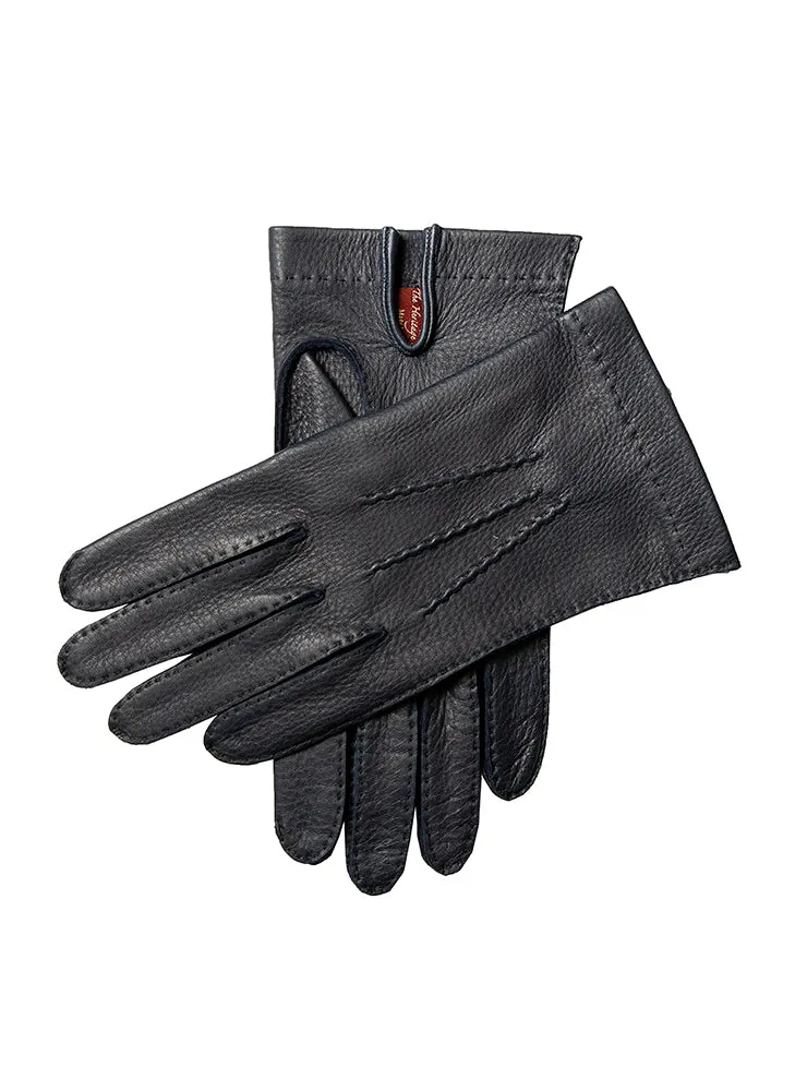 Men's Heritage Handsewn Three-Point Deerskin Leather Gloves