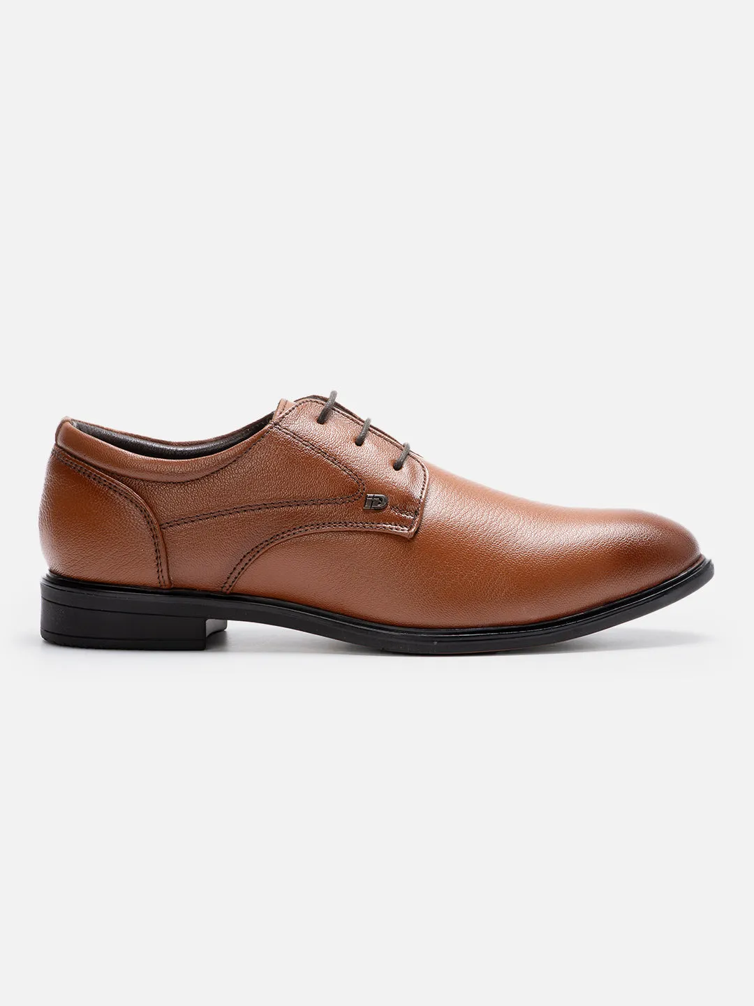 Men's Tan Round Toe Lace Up Formal (ID6023)