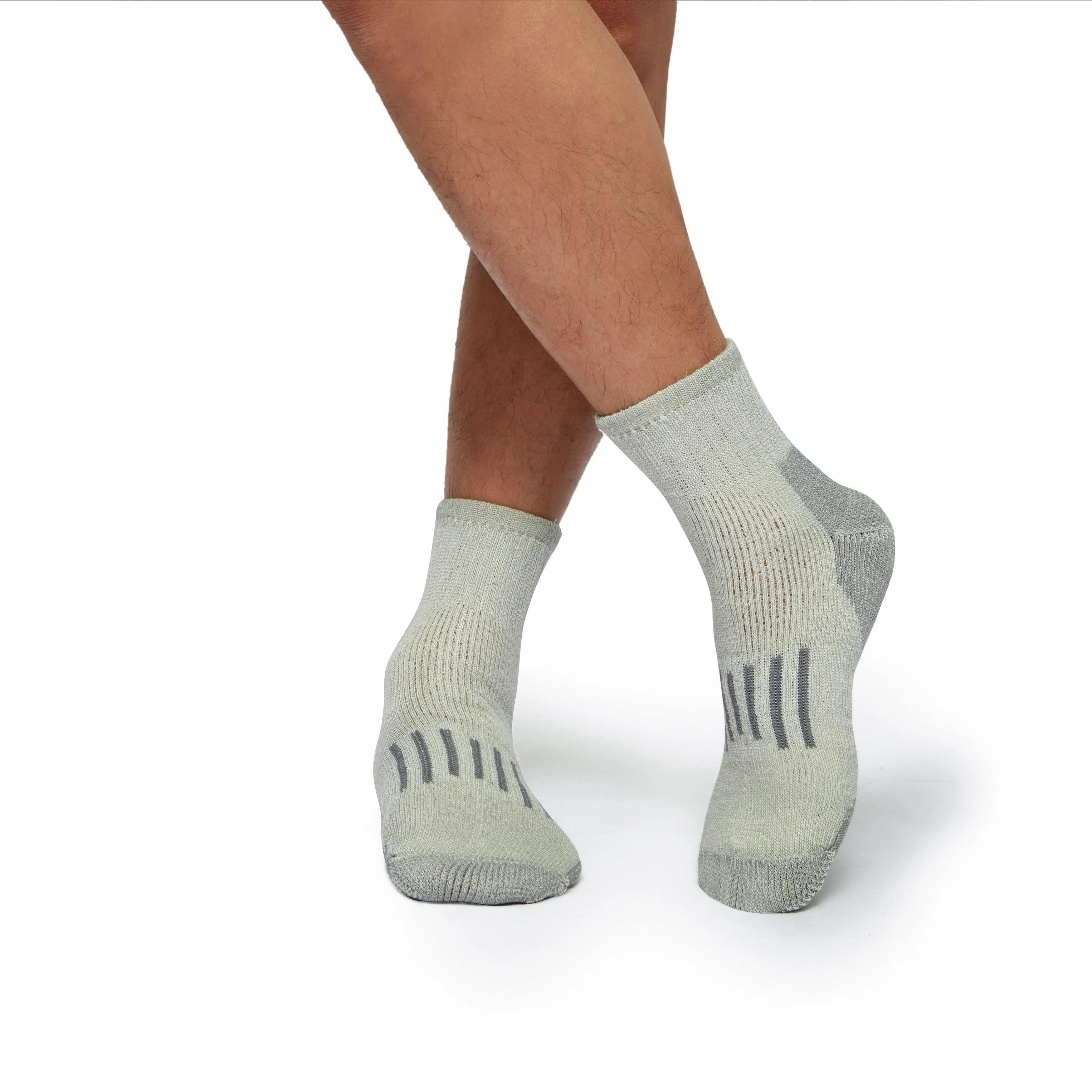 Men's Touch Wear Everyday Stripes ankle socks 4-packs