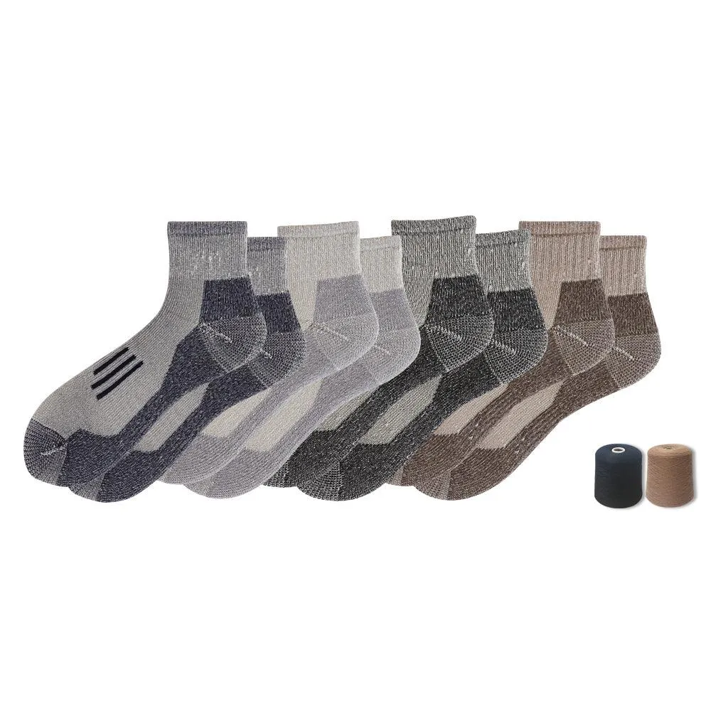 Men's Touch Wear Everyday Stripes ankle socks 4-packs