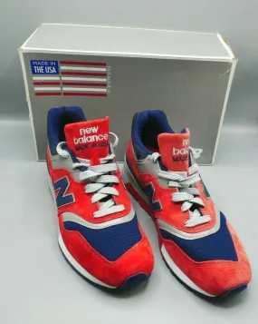 New Balance M997CSIY Red/Navy Mens Sneakers US Size 11 EUR 45 **READ**