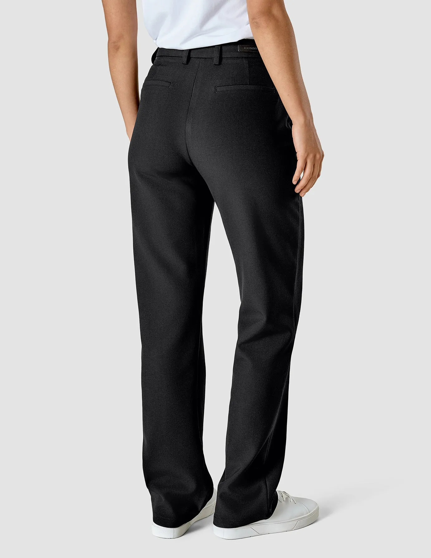 No. 1 Pants Straight Black