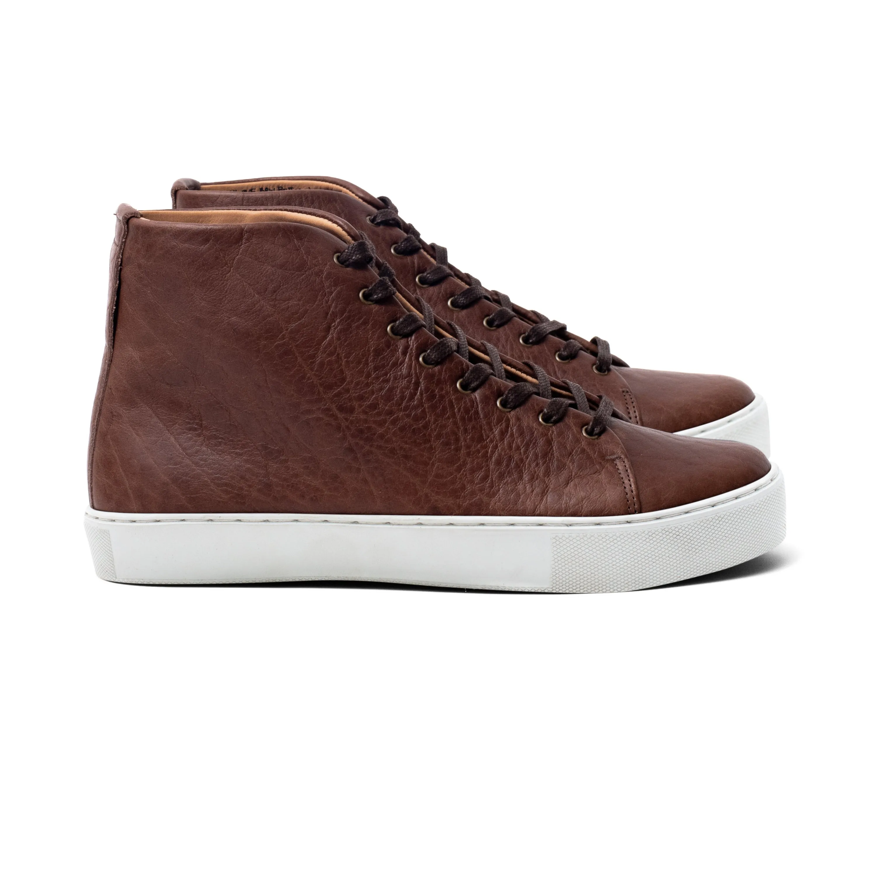 Overstone Hi Derby - Brown Horween Buffalo