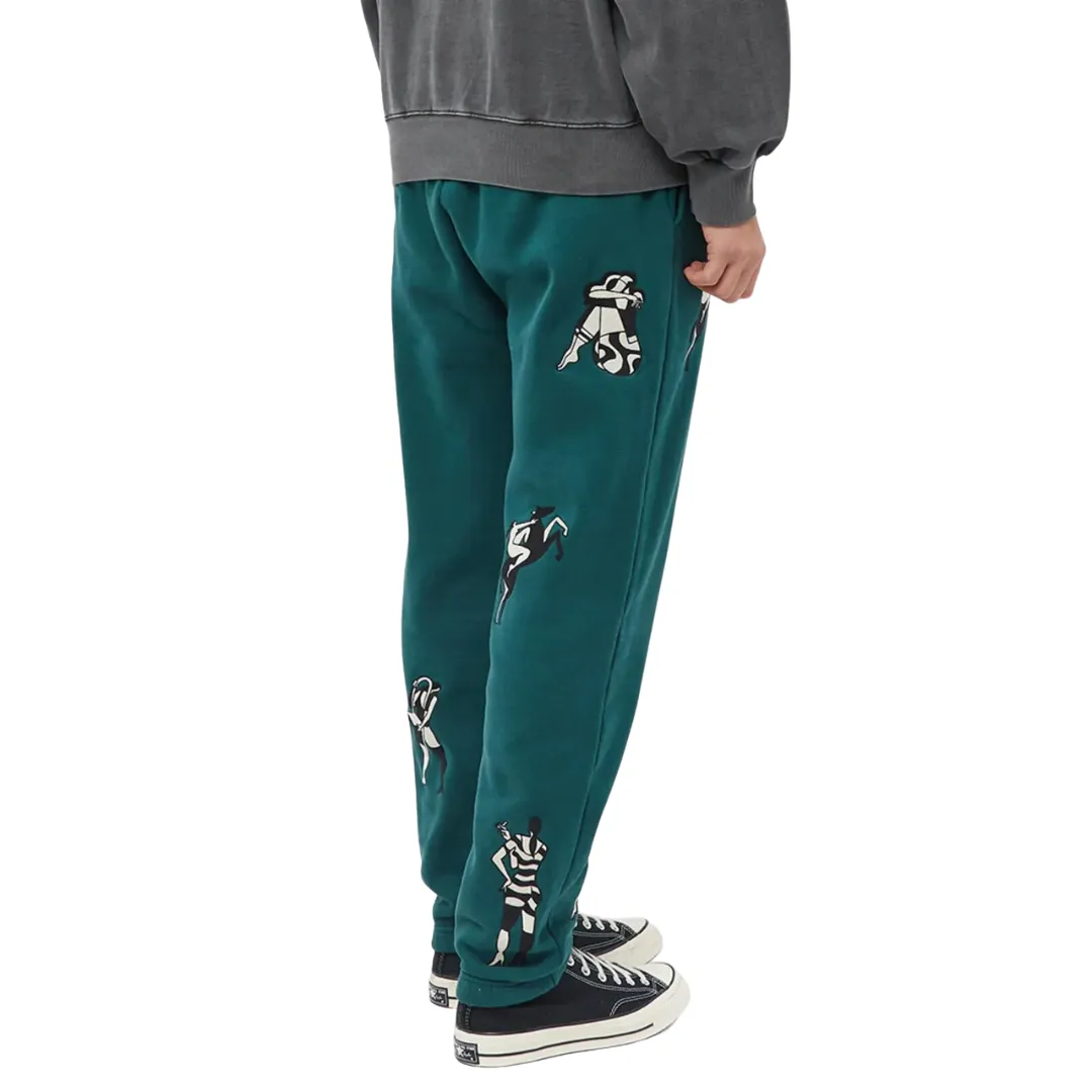 Parra Life Experience Sweatpants - Pine Green