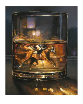 "Big Red Bourbon Vision" Secretariat Print