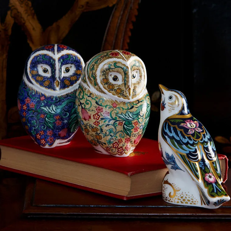 Royal Crown Derby: Parchment Owl